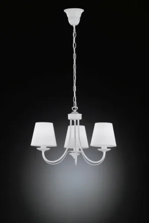 Trio verlichting Cortez Kroon Wit, 3-lichts Limited Edition