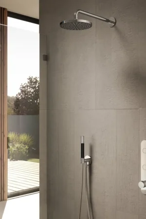 Beperkte Voorraad Hotbath Cobber IBS24GN inbouwdouche met 3s handdouche geborsteld nikkel