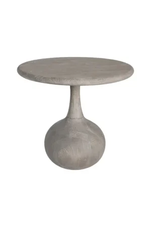 PTMD Flos Grey Mango Wooden Side Table Round Nu Kopen